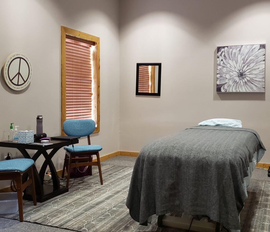 Richardson Massage Therapy room